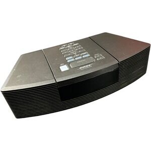 Bose‎ Wave Radio CD AWRC-1G AM FM Alarm Clock Black FOR PARTS NOT WORKING